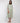 Beige & Green Printed Cotton Dress