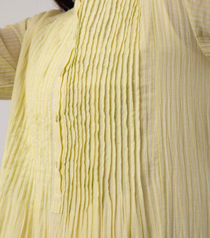 Lime Green Cotton Dress