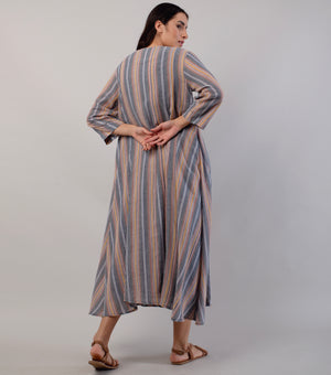 Multicolor Cotton Dress