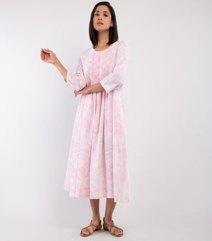 Pink Cotton Dress