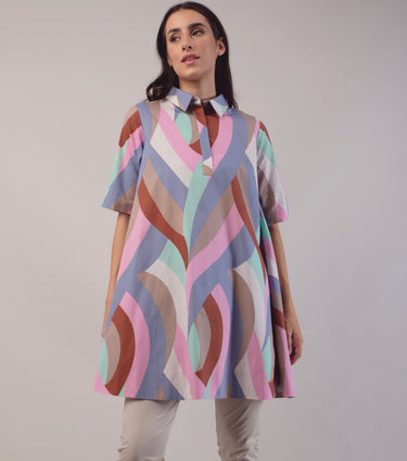 Multicolor Cotton Tunic