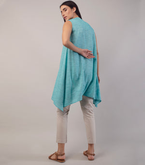 Turquoise Cotton Tunic