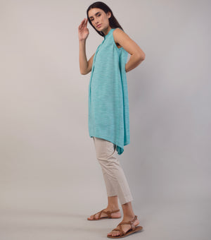 Turquoise Cotton Tunic