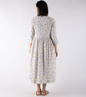 Multicolor Printed Cotton Dress