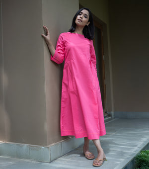 Hot Pink Summer Dress