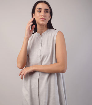 Grey Cotton Tunic