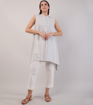 Grey Cotton Tunic