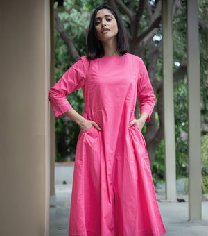 Hot Pink Summer Dress