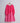Color Block Magenta Dress For Girls