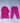 Hot Pink Cotton SIlk Choga & Cotton Pants Set for Girls