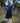 Navy Cotton Woven Dress