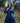 Navy Cotton Woven Dress