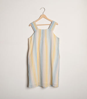 Multicolor A-line dress