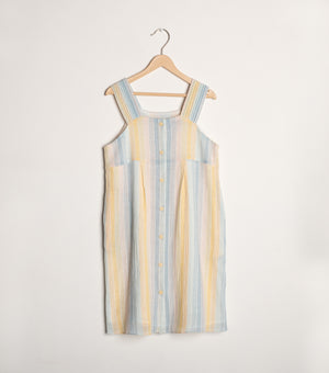 Multicolor A-line dress