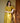 Mustard Soft Cotton Printed Kaftan Dress
