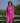 Magenta Pink Woven Cotton Shirt Dress