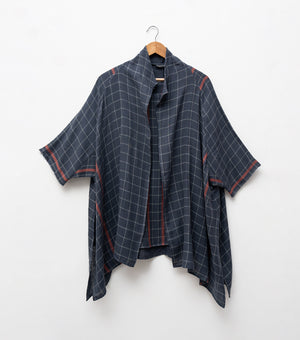 Charcoal Grey Woolen Jacket with slip