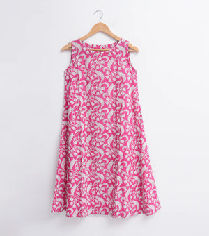 Pink Printed Cotton Tunic