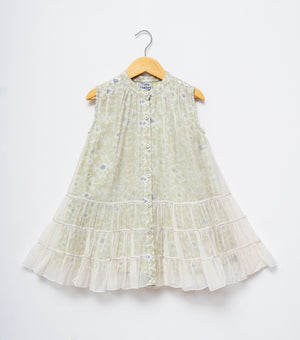 Little Whisper Layered Dress For Girls