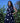 Navy Polka Dot Printed Poplin Dress