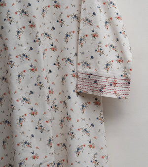 Natural Printed Cotton Kurta