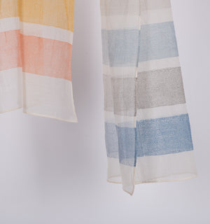 Multicolor Printed Chanderi Stole