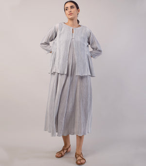 White Cotton Kediyo set