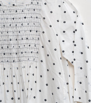 White Cotton Top with Slip