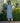 Blue Cotton Printed Kurta Set