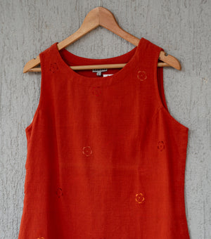 Red Cotton Top