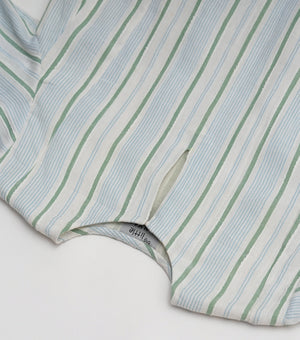 Natural Woven Cotton Top with Pants Co-ord Set for Girls