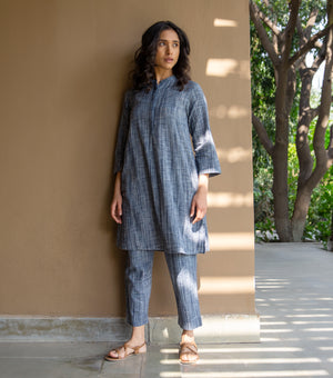 TEXTURED WOVEN COTTON CO-ORD SET