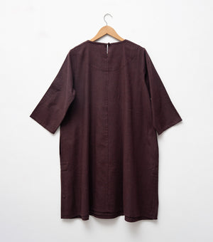 Wine Woolen Tunic