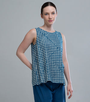 Indigo Jacket and Top Set