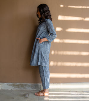 TEXTURED WOVEN COTTON CO-ORD SET