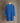 Royal Blue Printed Cotton Silk Kurta