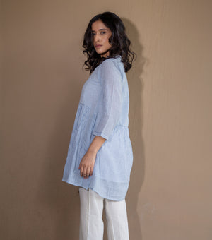Blue Cotton Tunic