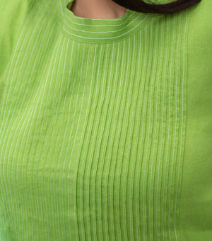 Green Ombre Cotton Dress