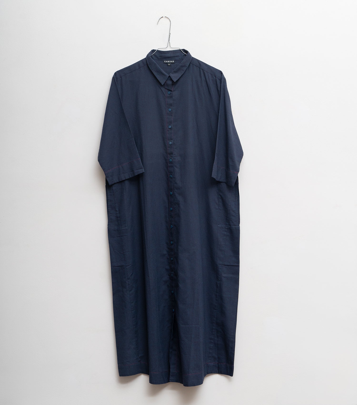 Navy Cotton Dress