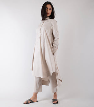 Light beige Cotton Co-ord Set