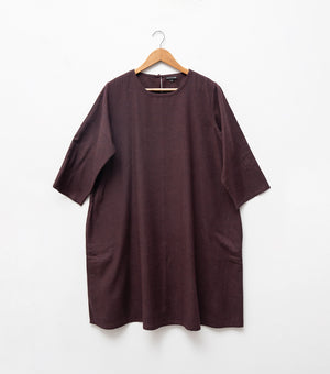 Wine Woolen Tunic