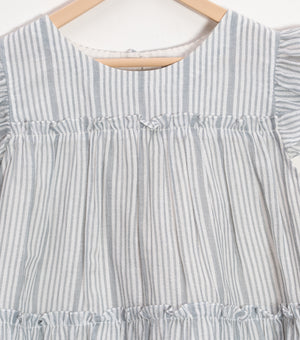 Breezy Summer Cotton Tiered Dress for Girls