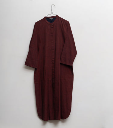 Maroon Cotton Kurta