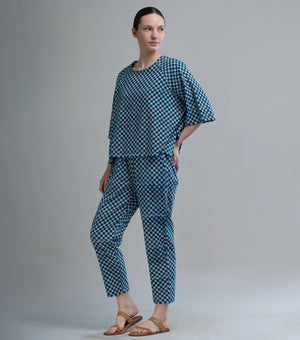 Indigo Mosaic Co-ord Set