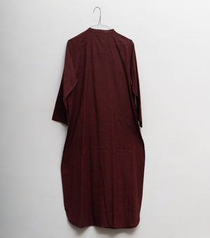 Maroon Cotton Kurta