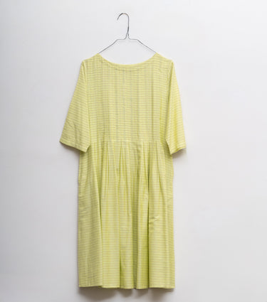 Lime Green Cotton Dress