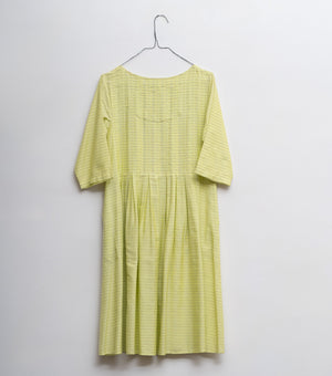 Lime Green Cotton Dress