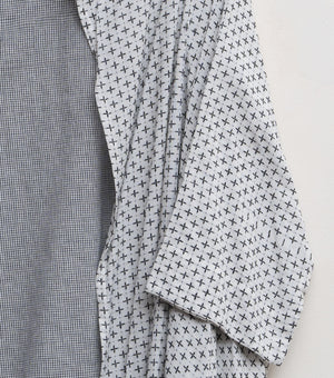 White Cotton Jacket with Slip