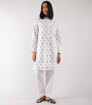 White cotton Tunic
