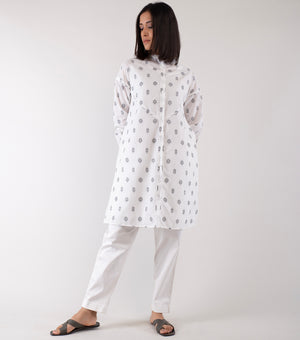 White cotton Tunic